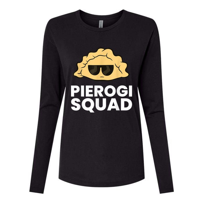 Pierogi Squad Poland Pierogi Womens Cotton Relaxed Long Sleeve T-Shirt