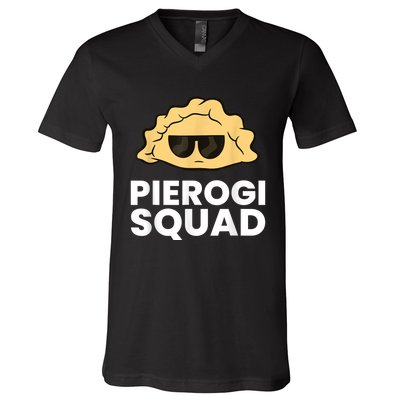 Pierogi Squad Poland Pierogi V-Neck T-Shirt