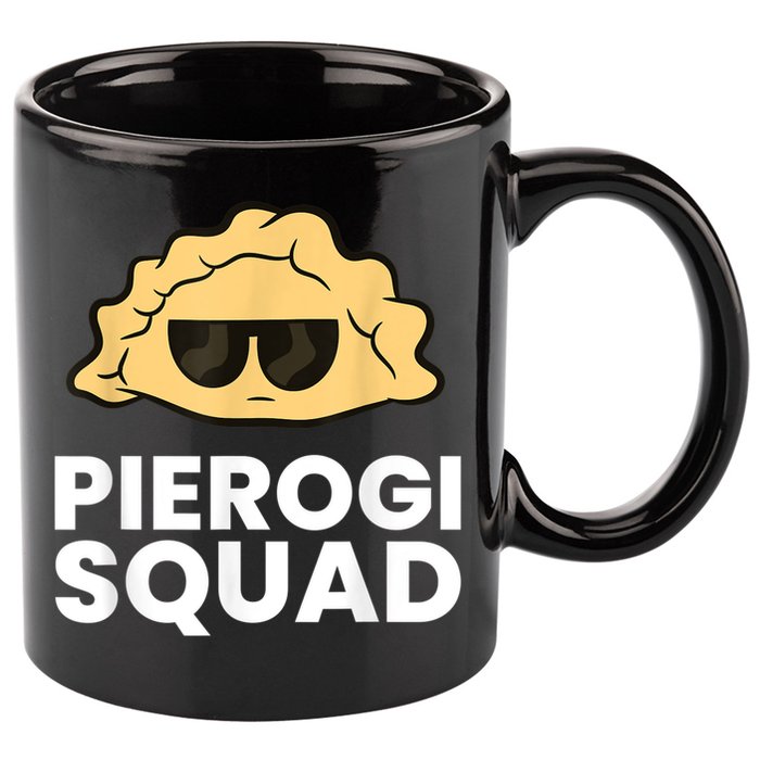 Pierogi Squad Poland Pierogi 11oz C Handle Ceramic Mug