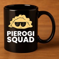 Pierogi Squad Poland Pierogi 11oz C Handle Ceramic Mug