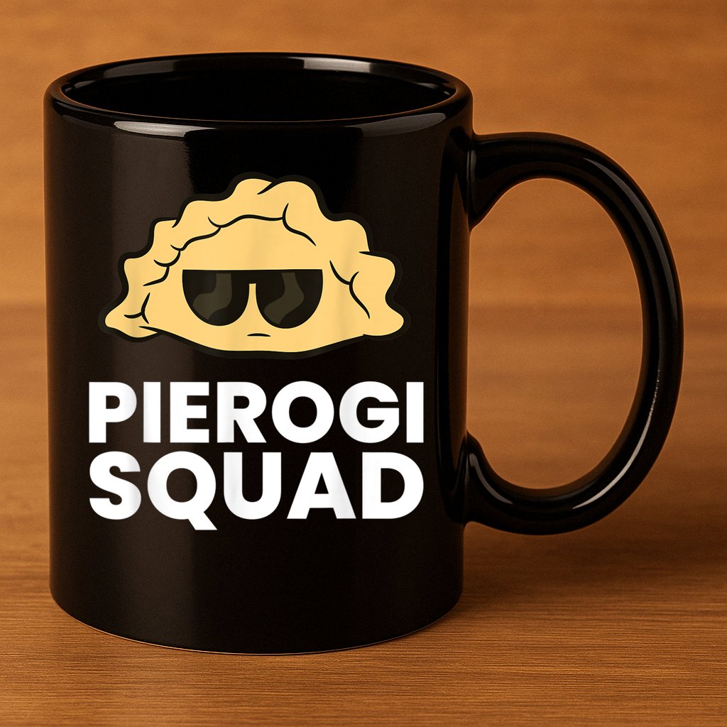 Pierogi Squad Poland Pierogi 11oz C Handle Ceramic Mug