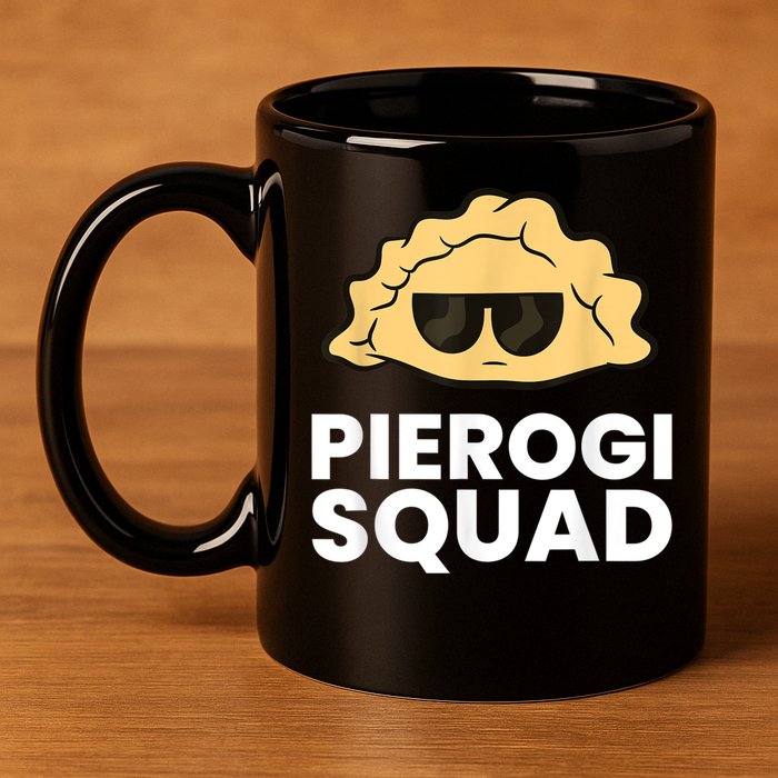 Pierogi Squad Poland Pierogi 11oz C Handle Ceramic Mug