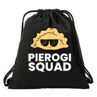 Pierogi Squad Poland Pierogi Drawstring Bag