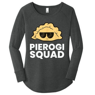 Pierogi Squad Poland Pierogi Women's Perfect Tri Tunic Long Sleeve Shirt