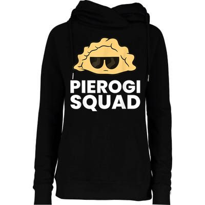 Pierogi Squad Poland Pierogi Womens Funnel Neck Pullover Hood