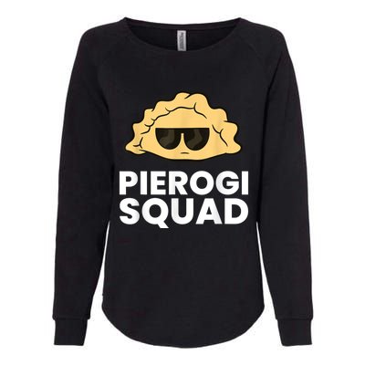 Pierogi Squad Poland Pierogi Womens California Wash Sweatshirt