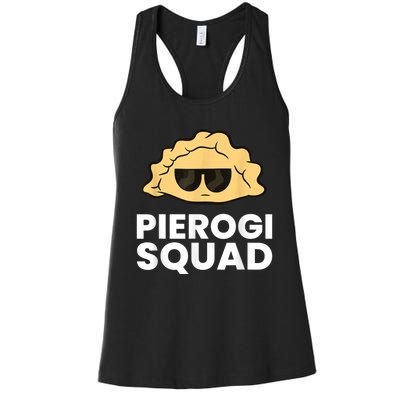 Pierogi Squad Poland Pierogi Women's Racerback Tank