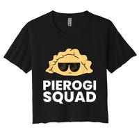 Pierogi Squad Poland Pierogi Women's Crop Top Tee