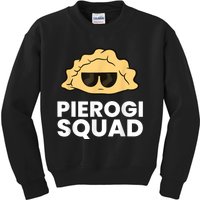 Pierogi Squad Poland Pierogi Kids Sweatshirt