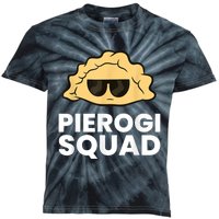 Pierogi Squad Poland Pierogi Kids Tie-Dye T-Shirt