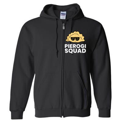 Pierogi Squad Poland Pierogi Full Zip Hoodie