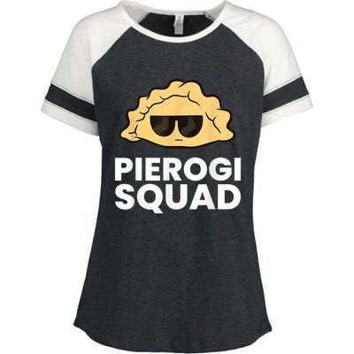 Pierogi Squad Poland Pierogi Enza Ladies Jersey Colorblock Tee