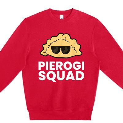 Pierogi Squad Poland Pierogi Premium Crewneck Sweatshirt