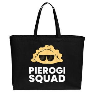 Pierogi Squad Poland Pierogi Cotton Canvas Jumbo Tote