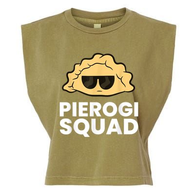 Pierogi Squad Poland Pierogi Garment-Dyed Women's Muscle Tee