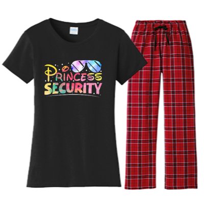 Princess Security Perfects Art For Dad or Boyfriend Women's Flannel Pajama Set