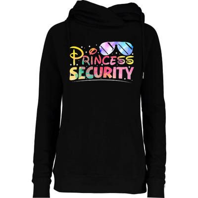 Princess Security Perfects Art For Dad or Boyfriend Womens Funnel Neck Pullover Hood