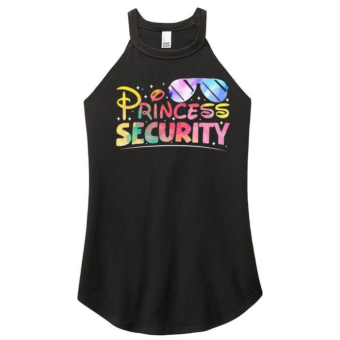 Princess Security Perfects Art For Dad or Boyfriend Women’s Perfect Tri Rocker Tank