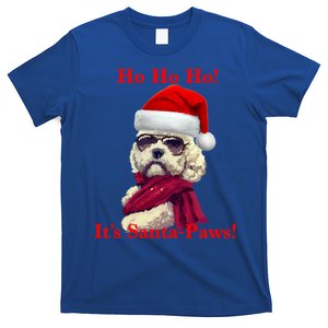 Poodle Santa Paws Gift T-Shirt