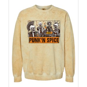 Punkn Spice Colorblast Crewneck Sweatshirt