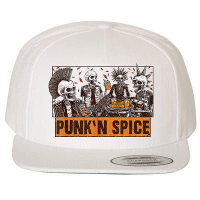 Punkn Spice Wool Snapback Cap