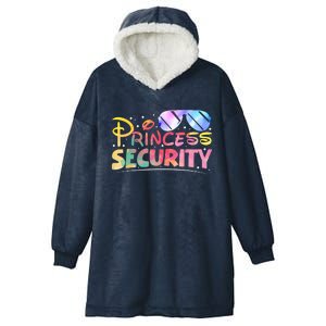 Princess Security Perfects Art For Dad Or Boyfriend Hooded Wearable Blanket