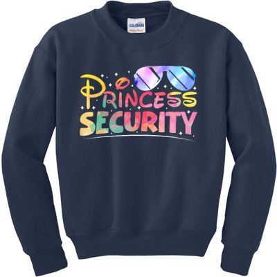 Princess Security Perfects Art For Dad Or Boyfriend Kids Sweatshirt