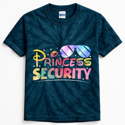 Princess Security Perfects Art For Dad Or Boyfriend Kids Tie-Dye T-Shirt