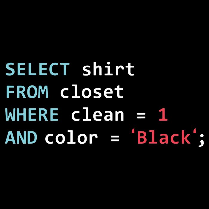 Programmer SQL Query Geek Database Coding Ladies Essential Flowy Tank