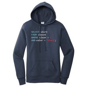 Programmer SQL Query Geek Database Coding Women's Pullover Hoodie