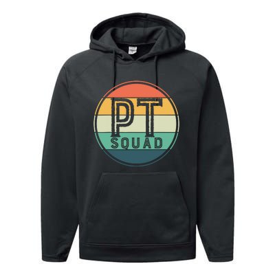 PT Squad Retro Physical Therapy Performance Fleece Hoodie