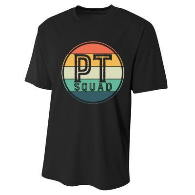 PT Squad Retro Physical Therapy Performance Sprint T-Shirt