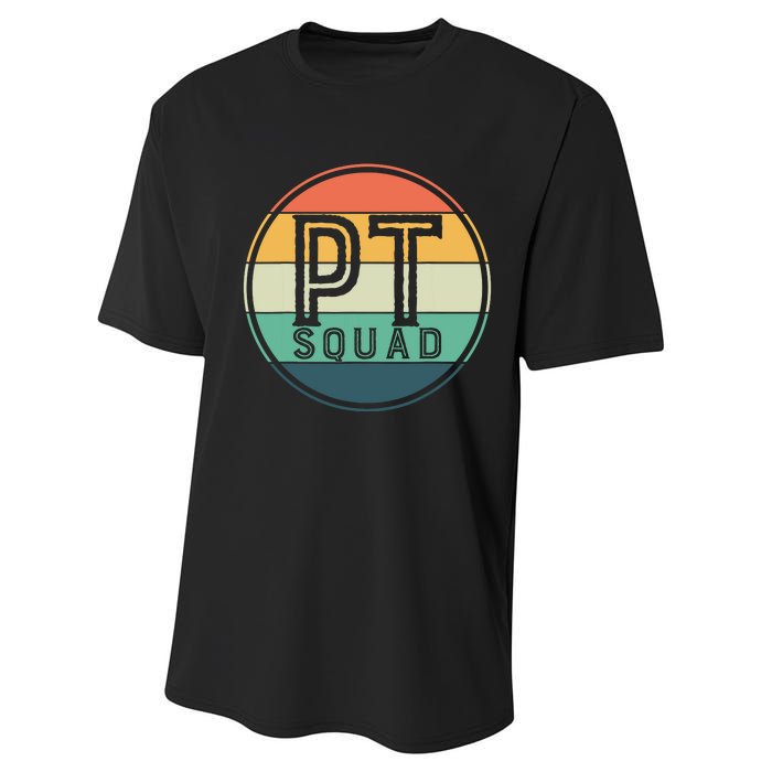 PT Squad Retro Physical Therapy Performance Sprint T-Shirt