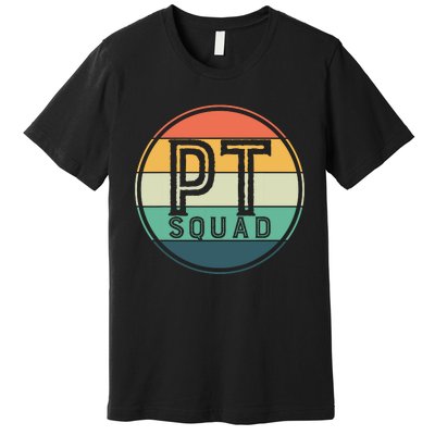 PT Squad Retro Physical Therapy Premium T-Shirt