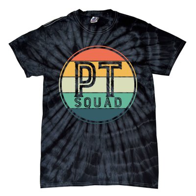 PT Squad Retro Physical Therapy Tie-Dye T-Shirt