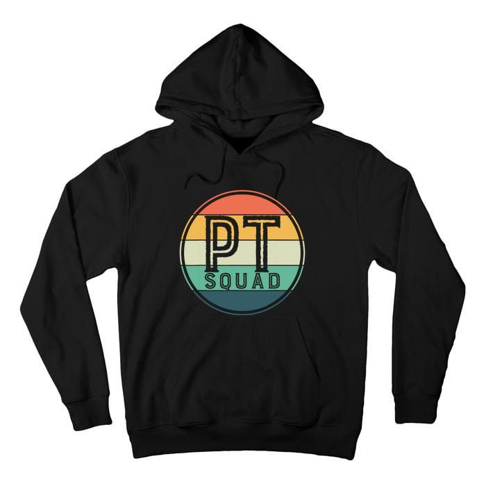 PT Squad Retro Physical Therapy Tall Hoodie