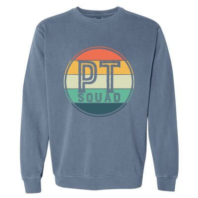 PT Squad Retro Physical Therapy Garment-Dyed Sweatshirt