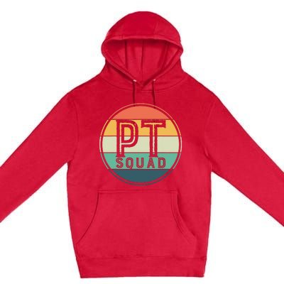 PT Squad Retro Physical Therapy Premium Pullover Hoodie