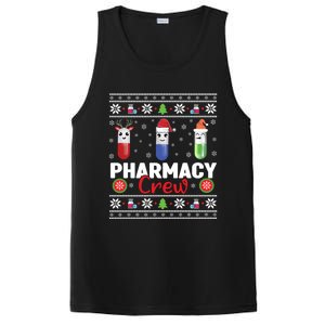 Pills Snow Reindeer Santa Claus Xmas Pharmacy Crew Great Gift PosiCharge Competitor Tank