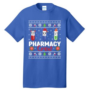 Pills Snow Reindeer Santa Claus Xmas Pharmacy Crew Great Gift Tall T-Shirt