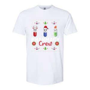 Pills Snow Reindeer Santa Claus Xmas Pharmacy Crew Great Gift Softstyle CVC T-Shirt