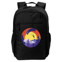 Parachute Skydiving Retro Sunset Backpack