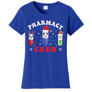 Pills Snow Reindeer Santa Claus Xmas Pharmacy Crew Gift Women's T-Shirt