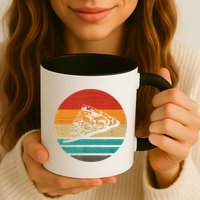 Pizza Slice Retro Style Vintage Gift Mug