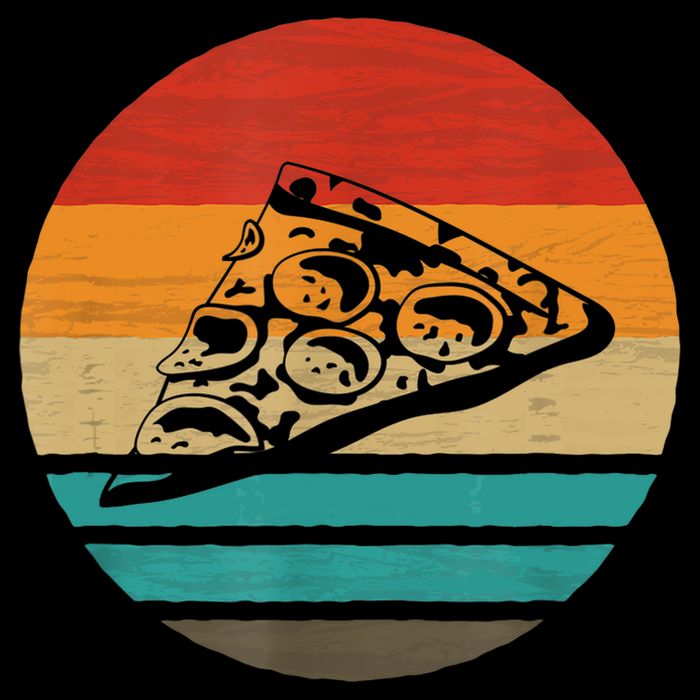 Pizza Slice Retro Style Vintage Gift Mug
