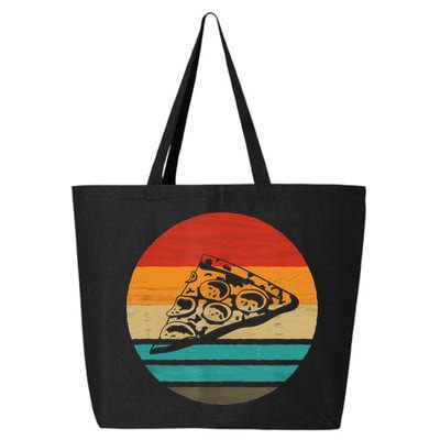 Pizza Slice Retro Style Vintage Gift 25L Jumbo Tote