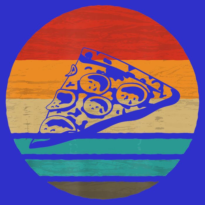 Pizza Slice Retro Style Vintage Gift T-Shirt