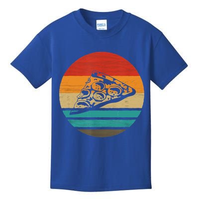 Pizza Slice Retro Style Vintage Gift Kids T-Shirt