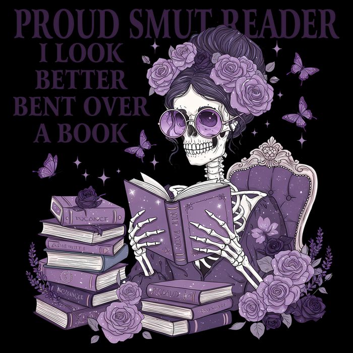 Proud Smut Reader I Look Better Bent Over A Book Lover Bookworm 7-Panel Snapback Hat