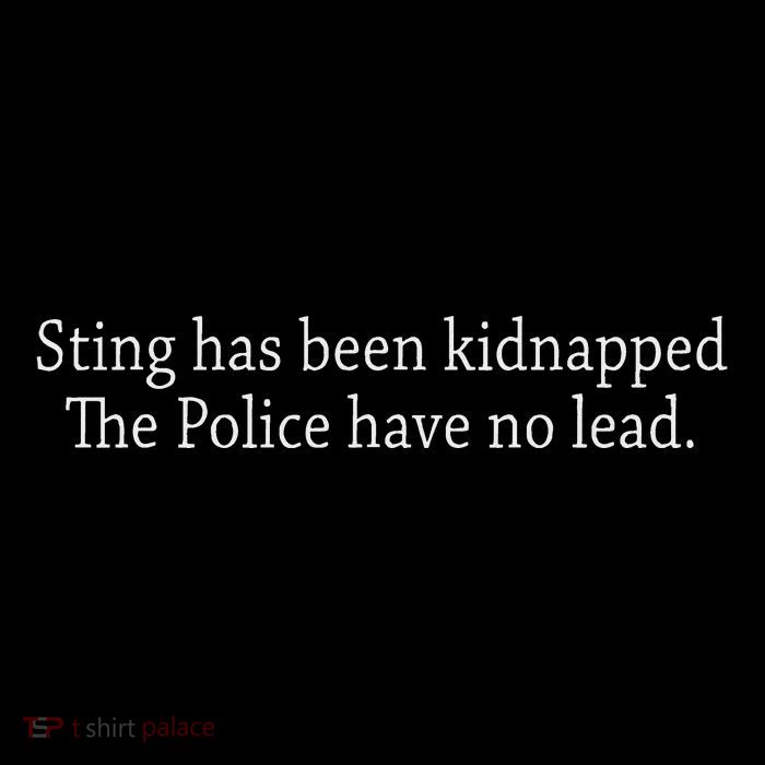 Police Sting Rock Funny Lead Gear Dad Jokes Bad Jokes 16 in Basic Backpack